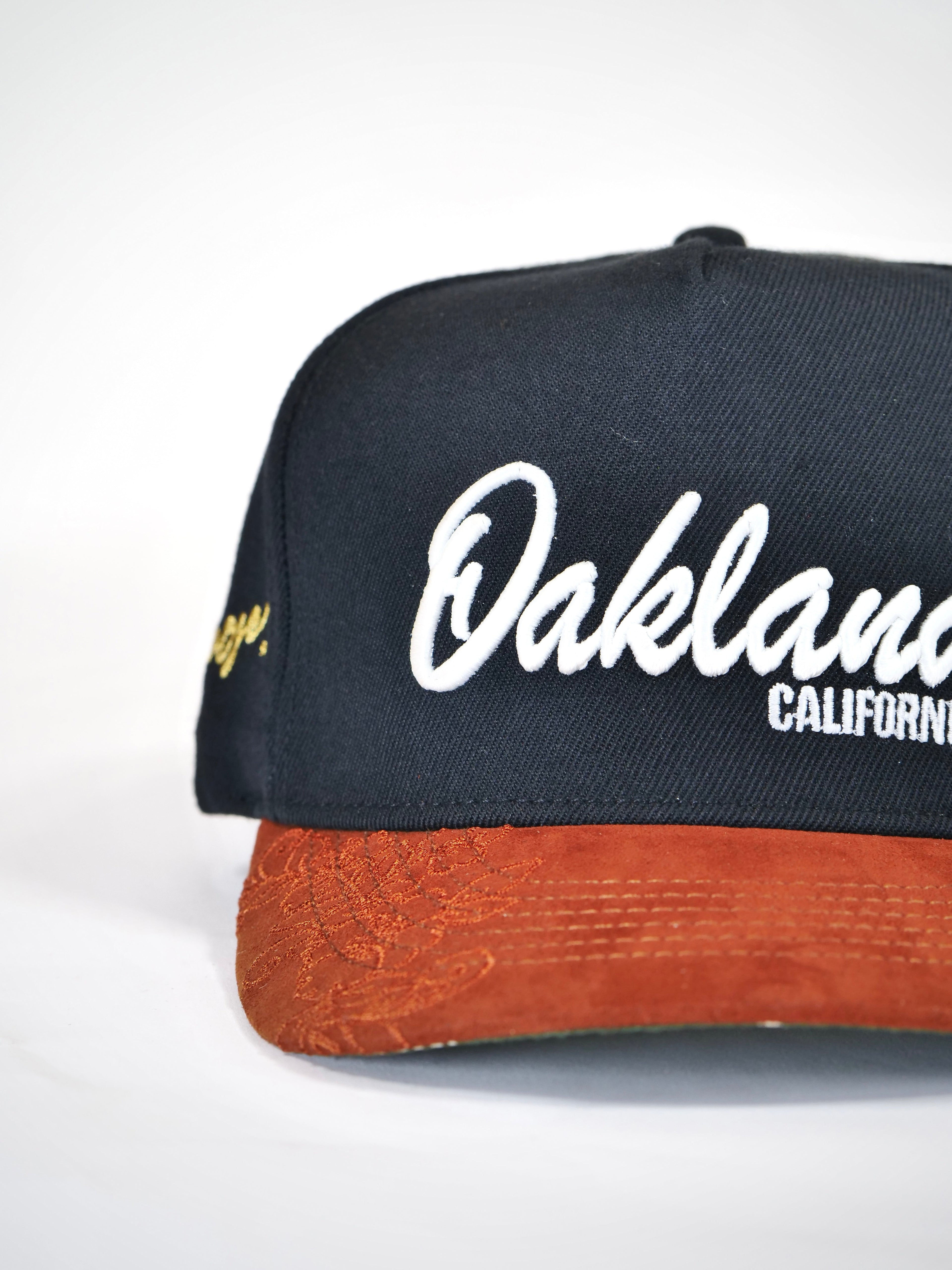 OG O: Odyssey Snapback (Black/Tan Brown)
