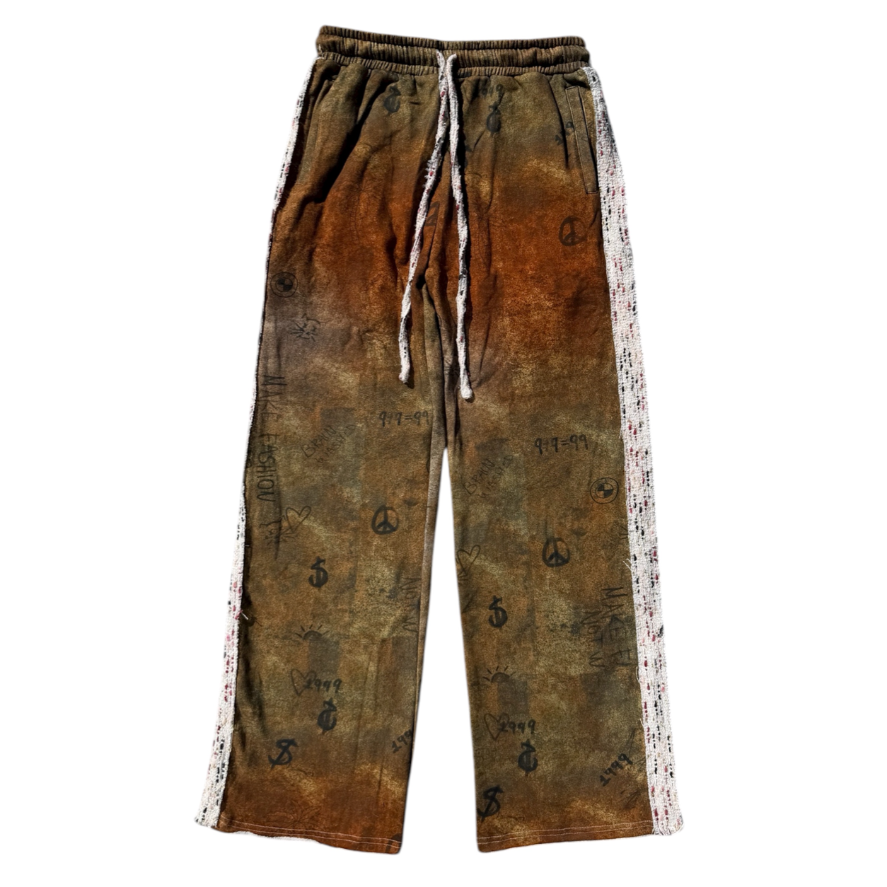 Graffiti Tweed Pants