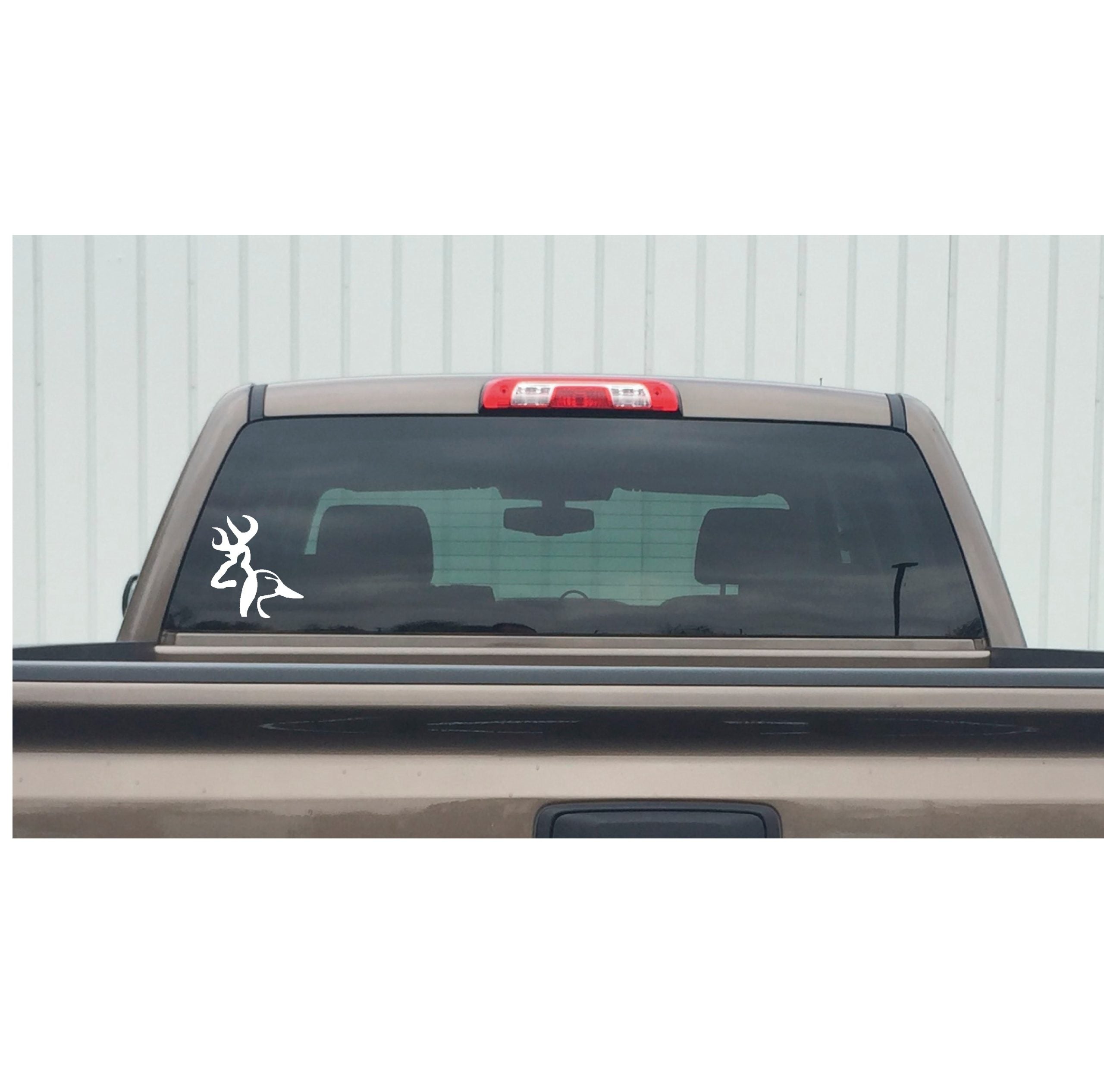 Duck and Buck Decal – Waterfowl & Deer Hunting Vinyl Sticker 1242