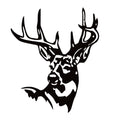Buck Head Sticker – Deer Head Window Vinyl Decal 1290