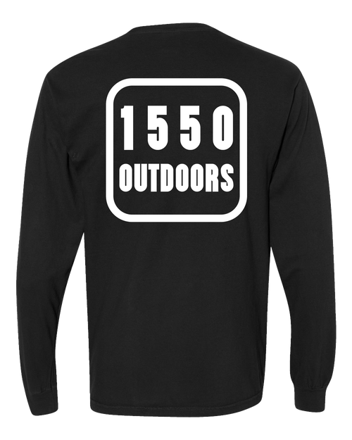 1550 - Long Sleeve Pocket Logo Tee