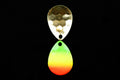 #3 Colorado "Green Chartreuse Red" Spinner Blade (single blade)