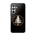 Pine Emblem Tough Phone Case — Black Protective iPhone Cover
