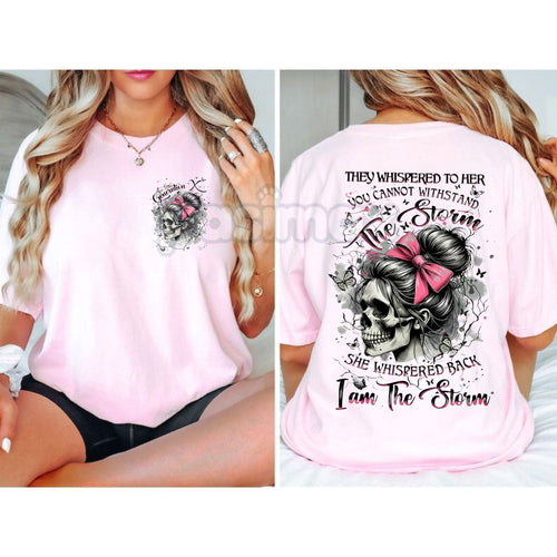 "I Am The Storm Reaper FAFO" T-shirt - "Raised on Hose Water and Neglect" Funny Statement Tee, Dark Humor Edgy Shirt
