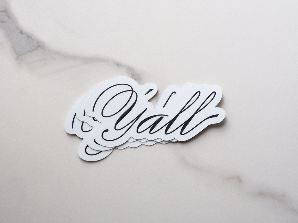 Y'all Sticker