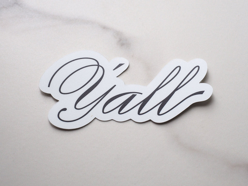 Y'all Sticker