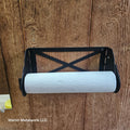 Steel Wall Mounted Paper Towel Holder – Fits Standard & Oversized Rolls