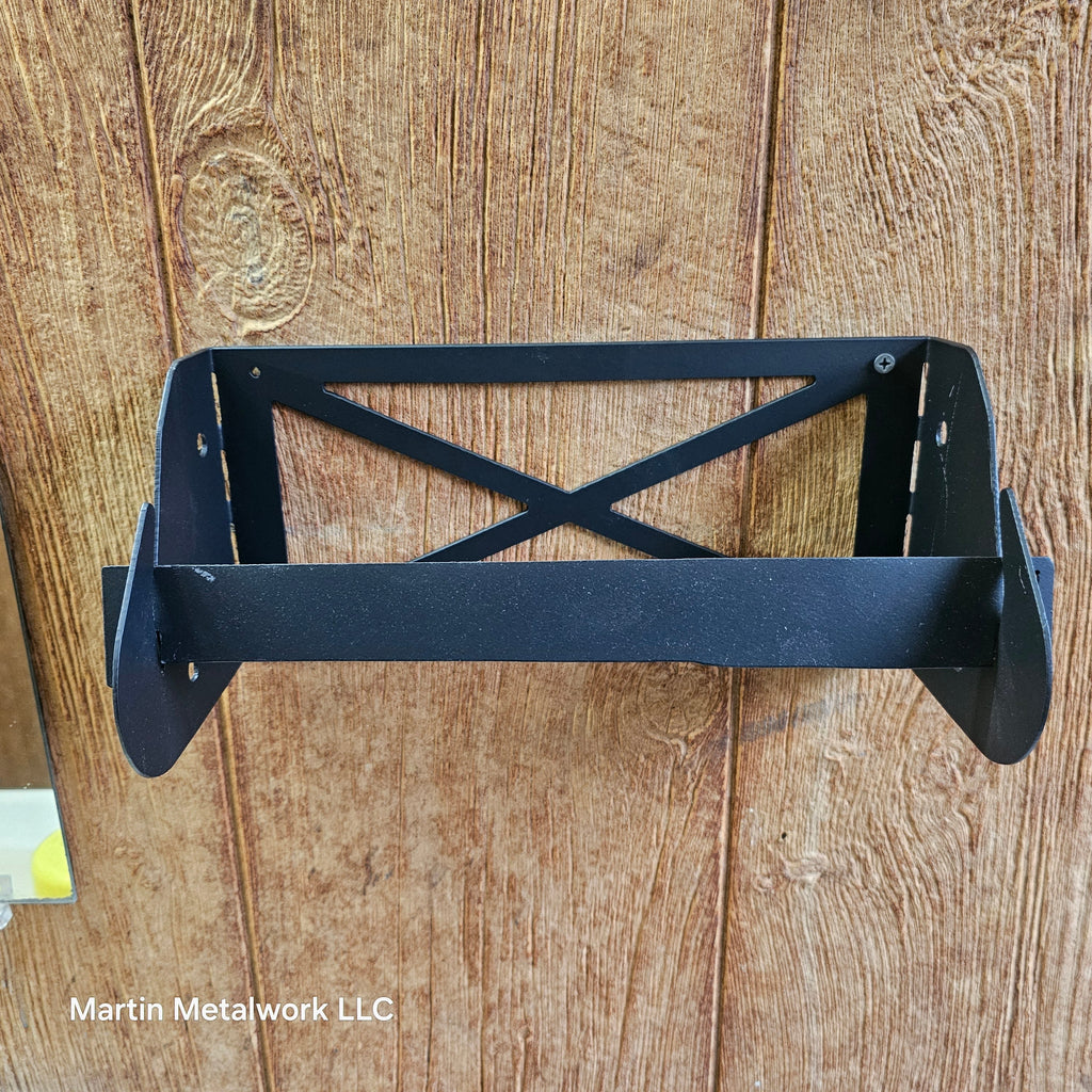 Steel Wall Mounted Paper Towel Holder – Fits Standard & Oversized Rolls