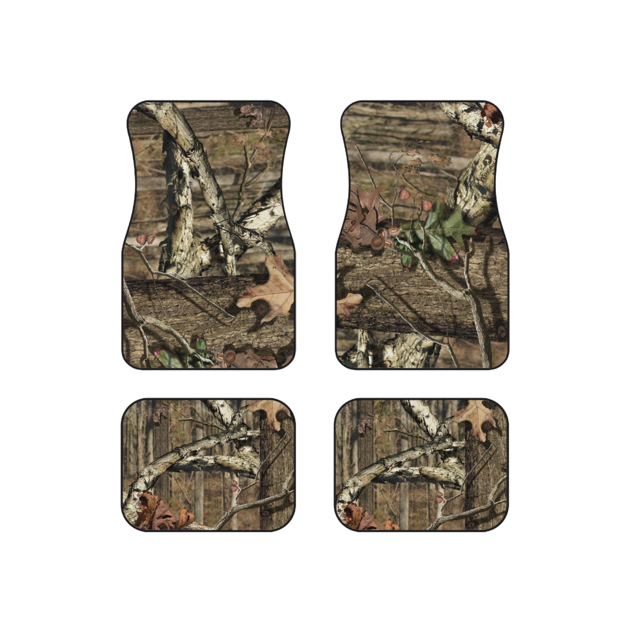 Camo Birch Car Floor Mats (Set of 4)
