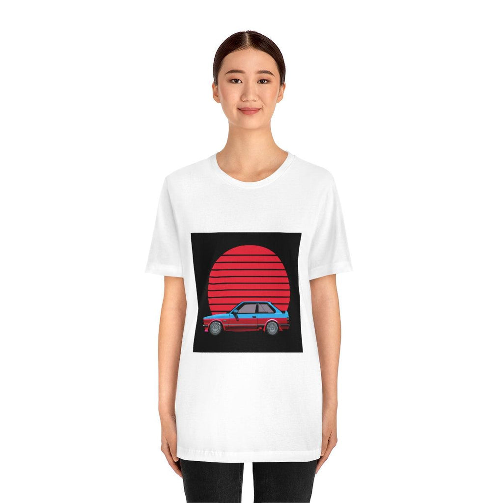 vintage style e30 2 door tshirt