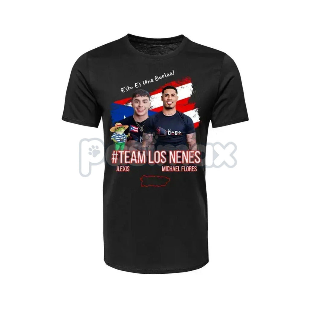 TEAMFLORES & TEAMJLEXIS Unity T-Shirt - Fan Support Apparel, Matching Couple/Duo Tee, Unisex Team Slogan Shirt
