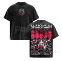 Otaku Lux Uchiha Clan Sharingan T-Shirt – Retro Vintage Washed Naruto Anime Graphic Tee