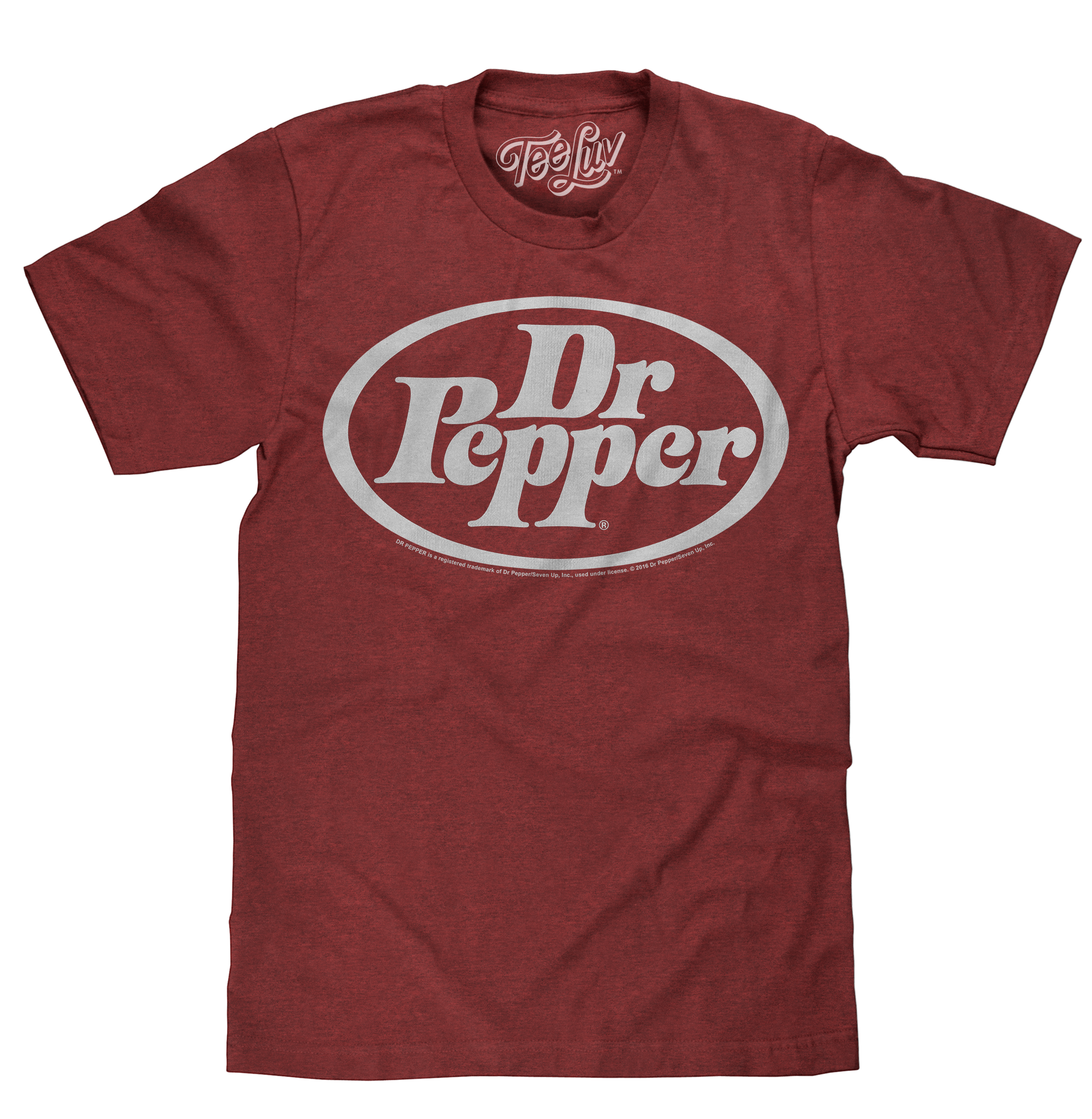 Dr Pepper Oval Logo T-Shirt - Red