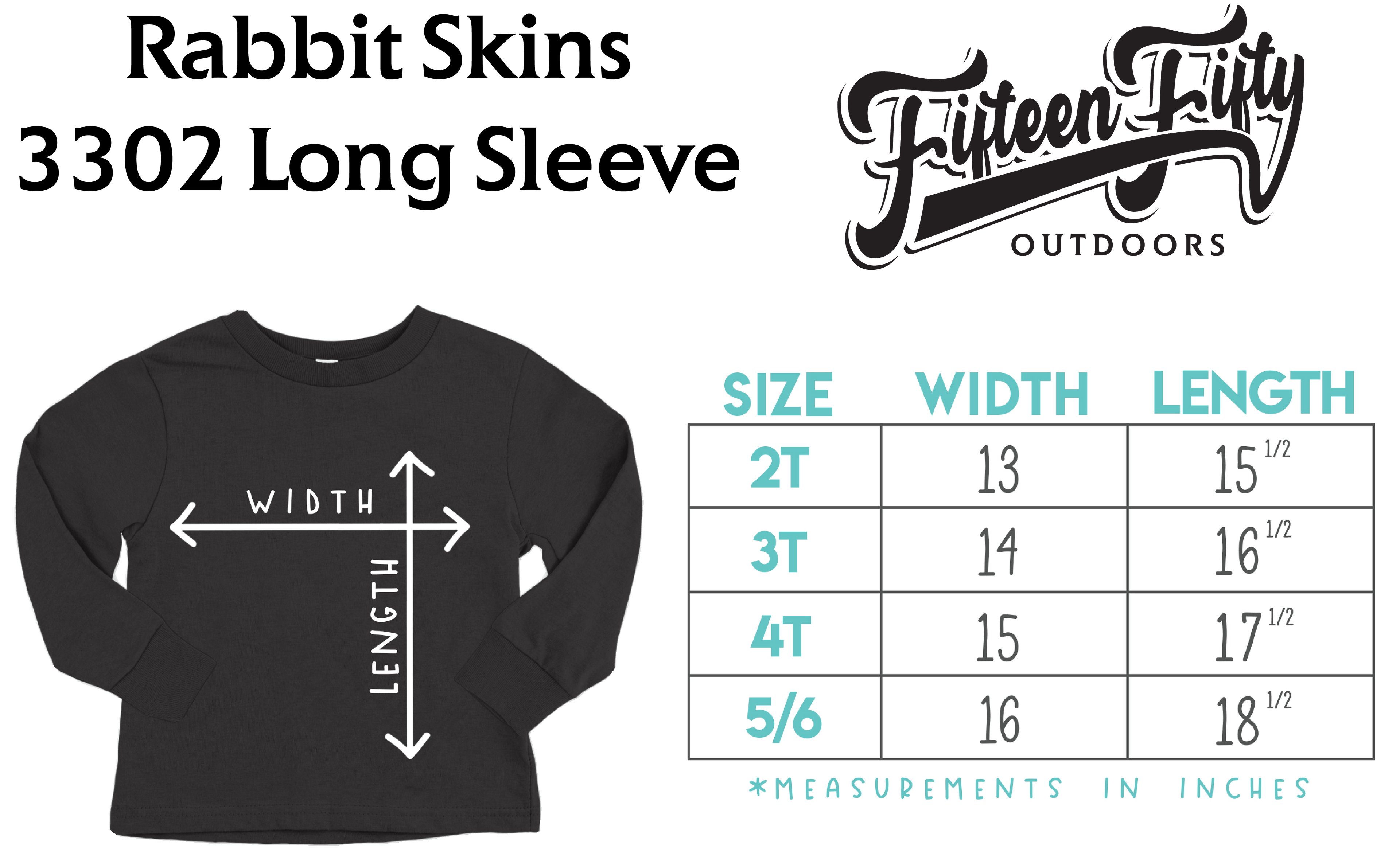 Fifteen Fifty Logo LS Toddler Tee