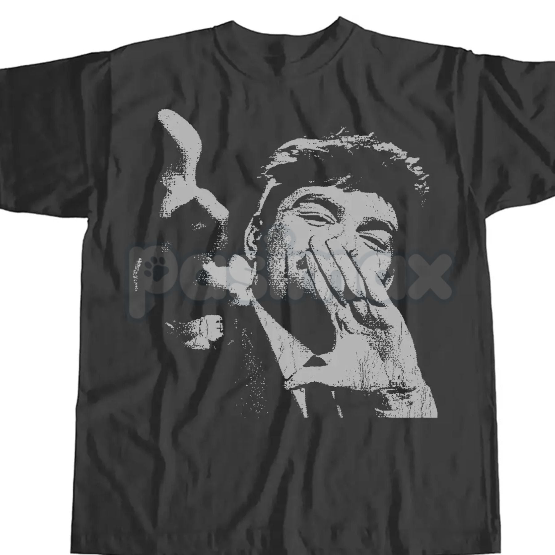 Fuentes Wanghaf Concept T-Shirt - Avant-Garde Unisex Streetwear, Minimalist Slogan Tee, Exclusive Modern Apparel Gift