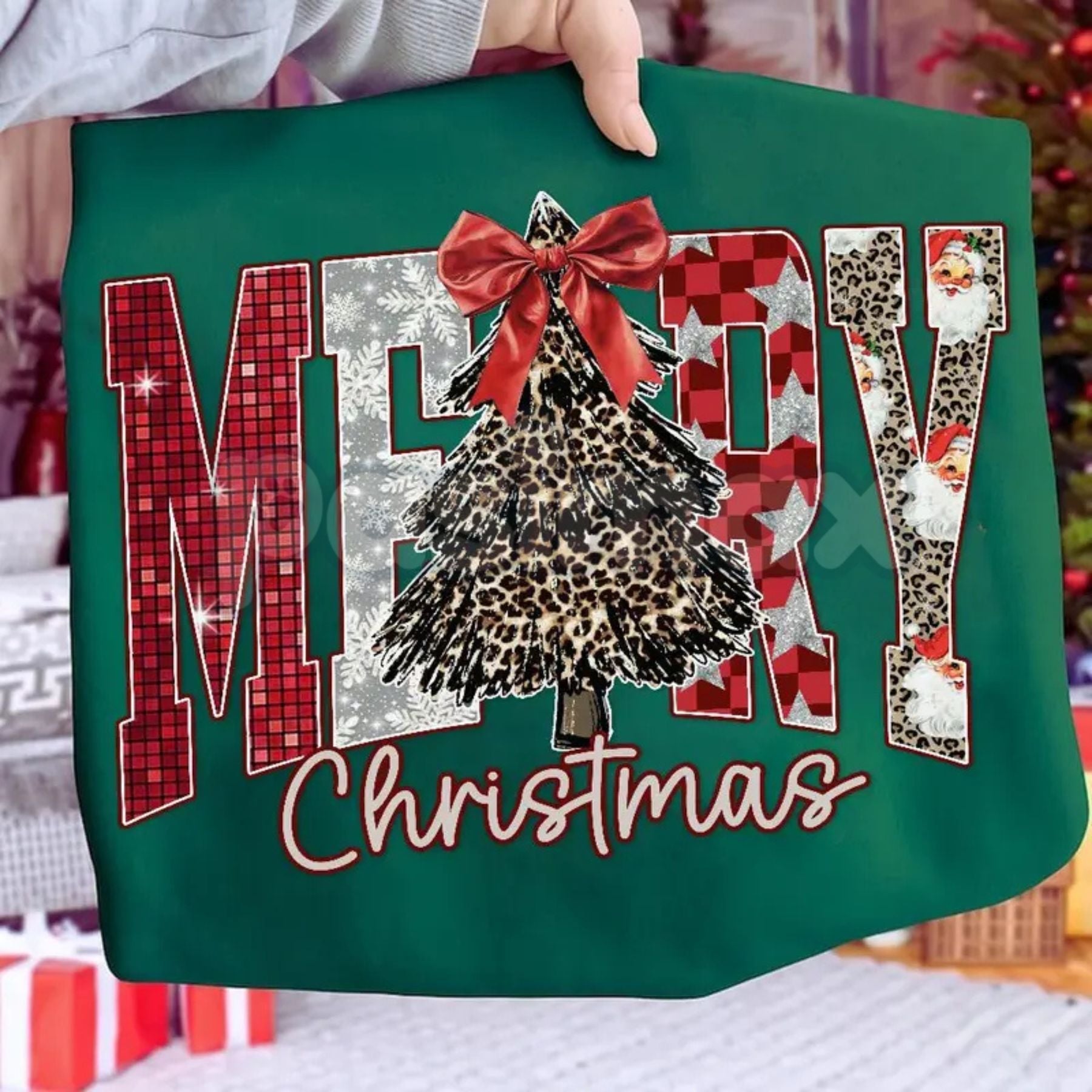 Coquette Merry Christmas Shirt Sweatshirt | Aesthetic Bow Holiday Crewneck | Trendy Feminine Winter Jumper | Cottagecore Xmas Gift
