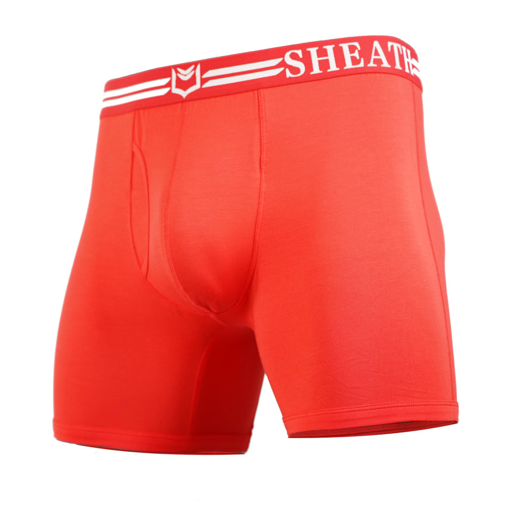 SHEATH 4.0 Modal Men's Pouch Boxer Brief 5" (3 Pack)