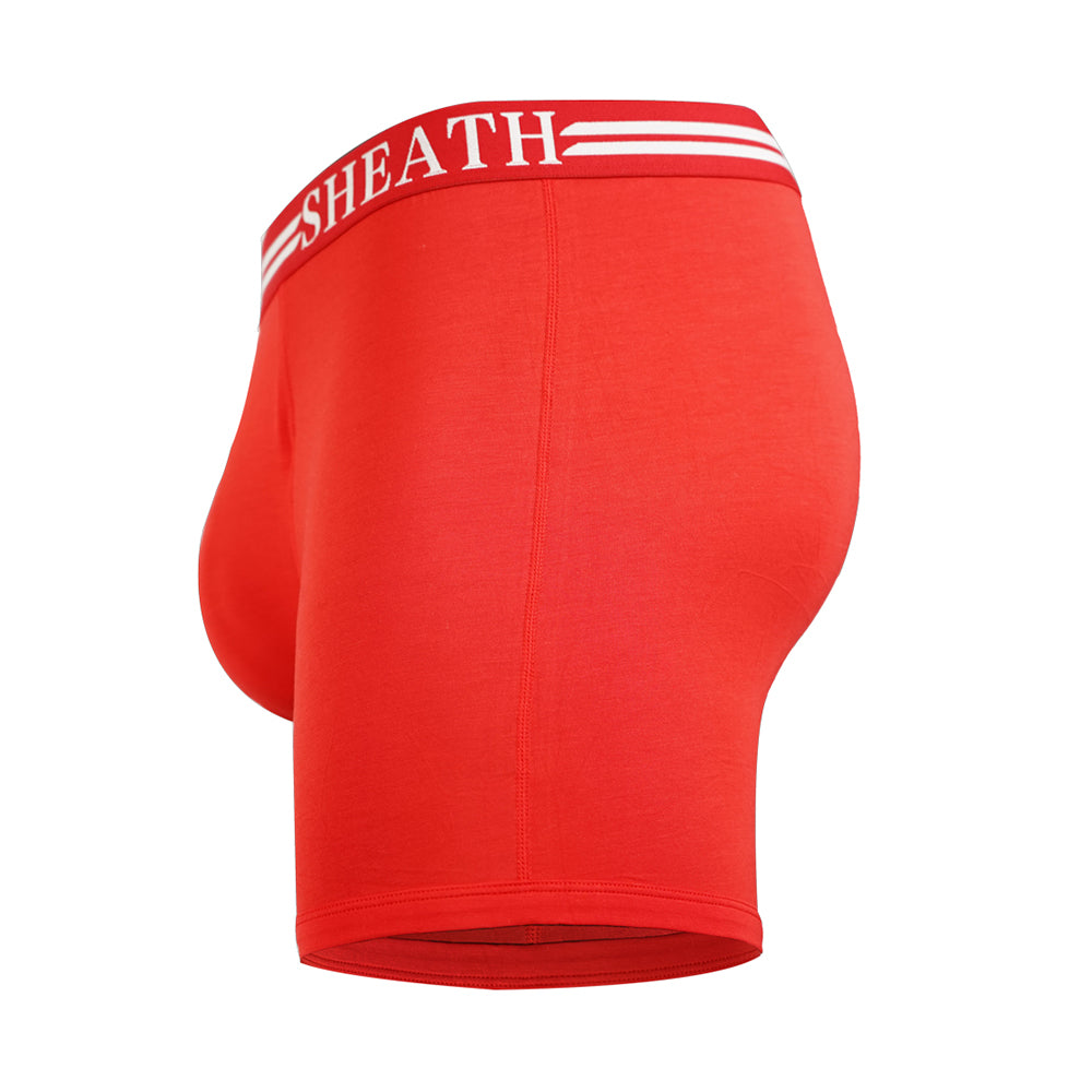 SHEATH 4.0 Modal Men's Pouch Boxer Brief 5" (3 Pack)