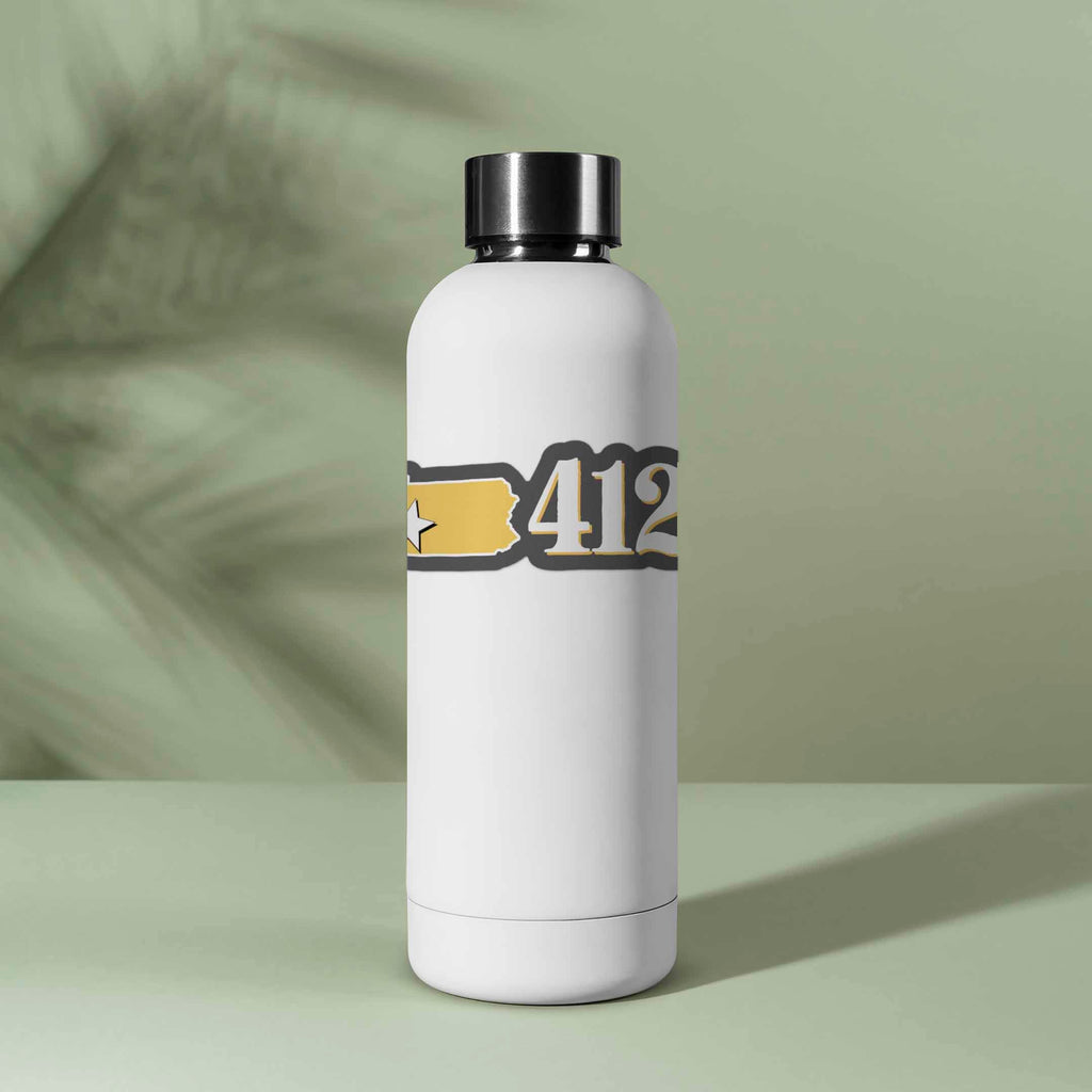 412 Area Code Pittsburgh Sticker - PGH Pennsylvania Decal
