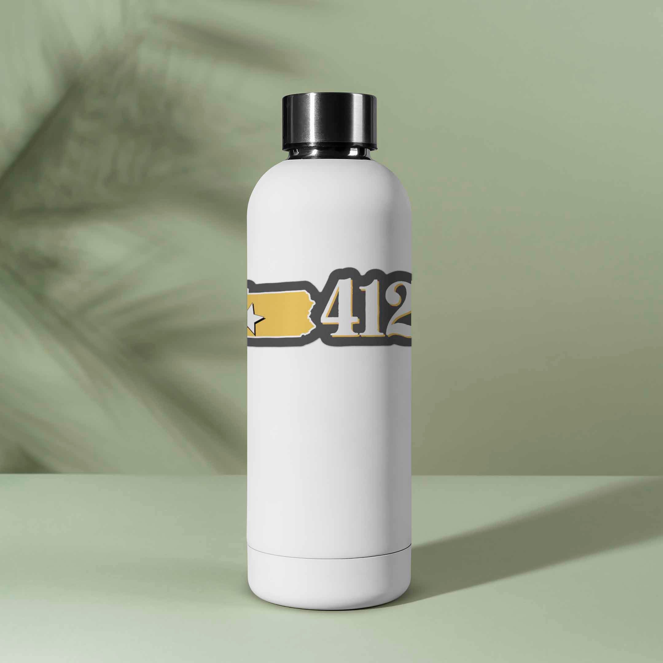 412 Area Code Pittsburgh Sticker - PGH Pennsylvania Decal