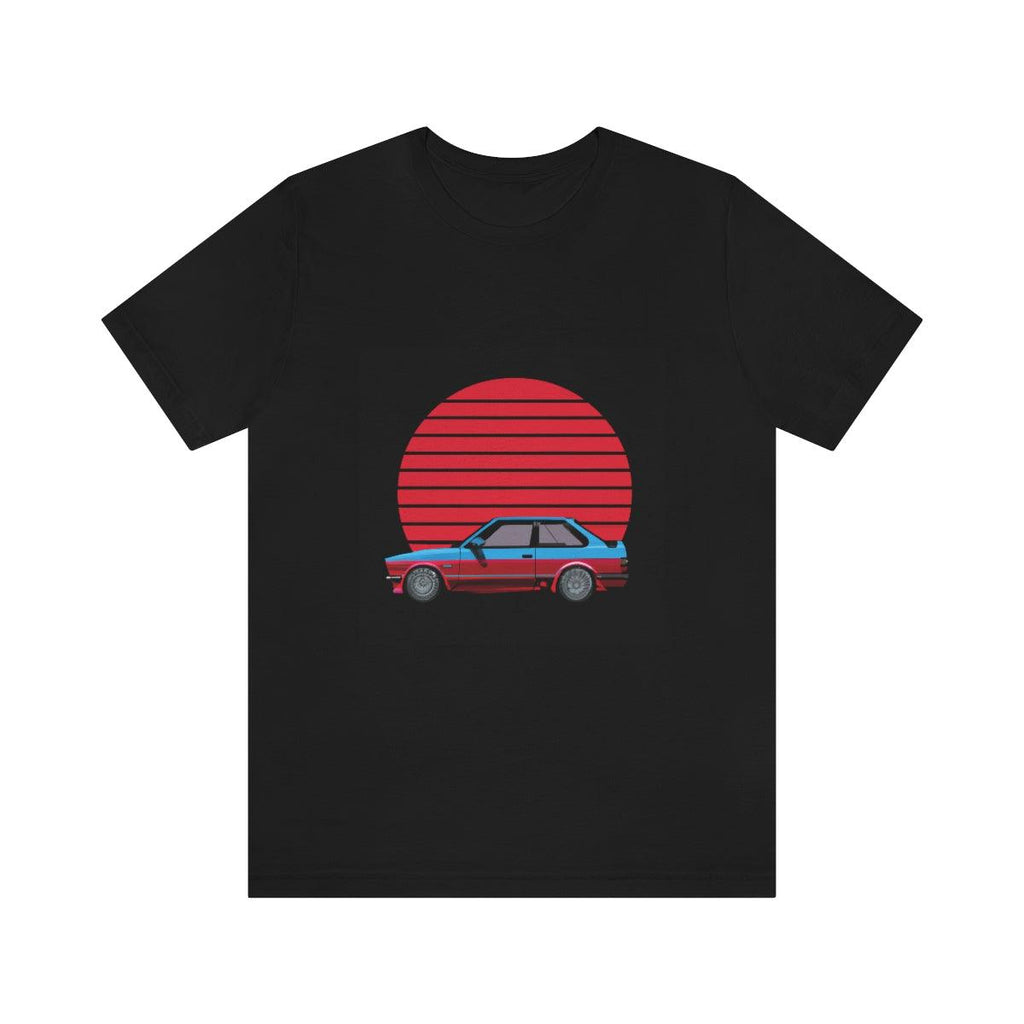 vintage style e30 2 door tshirt