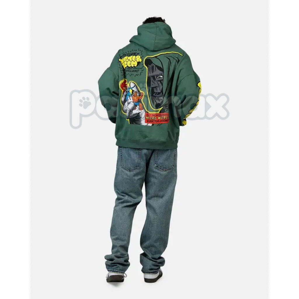 Doctor Doom Genius Ruler Premium Hoodie – Fantastic Four Marvel Supervillain Pullover, Latveria Monarch Apparel, Unisex