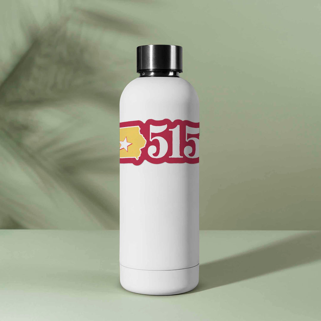 Ames Iowa 515 Area Code Sticker - Cute Midwest Decals