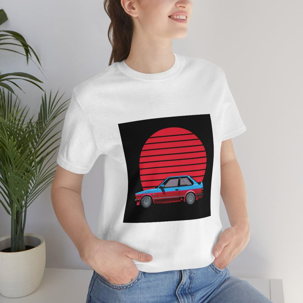 vintage style e30 2 door tshirt