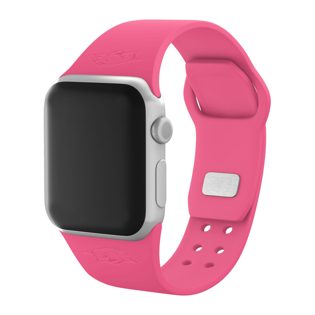 Arkansas Razorbacks Engraved Apple Watch Band
