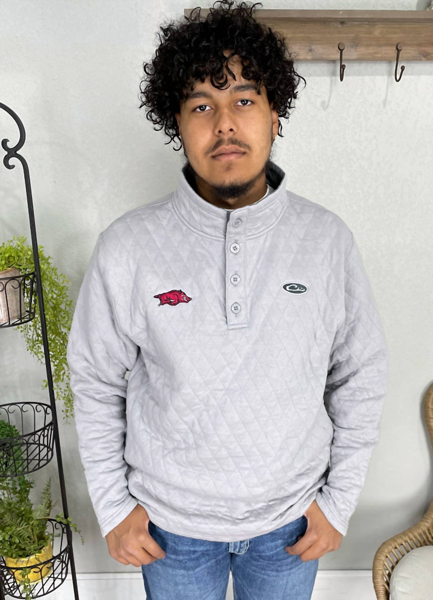 Arkansas Quilted Sweatshirt