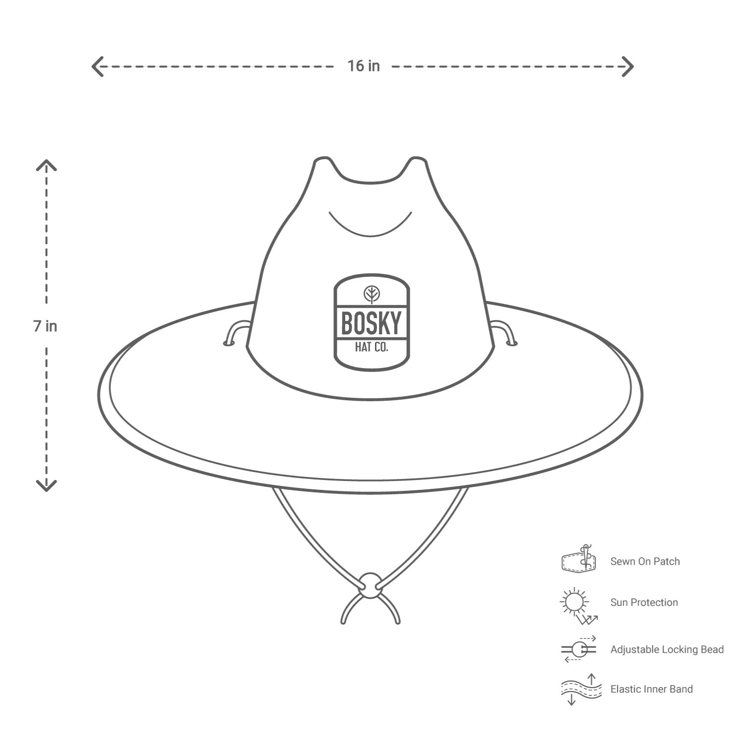 Shark Bite Straw Hat