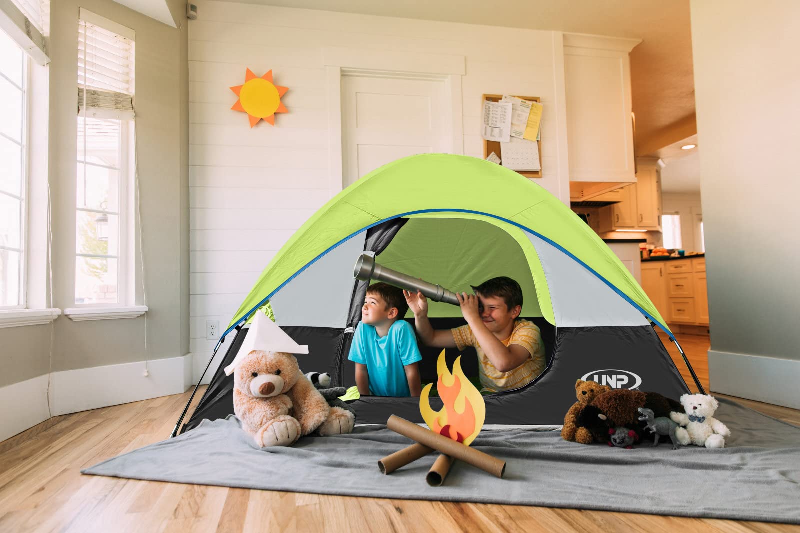 Camping Tent 2 Person, Waterproof Windproof Tent with Rainfly Easy Set up-Portable Dome Tents for Camping…