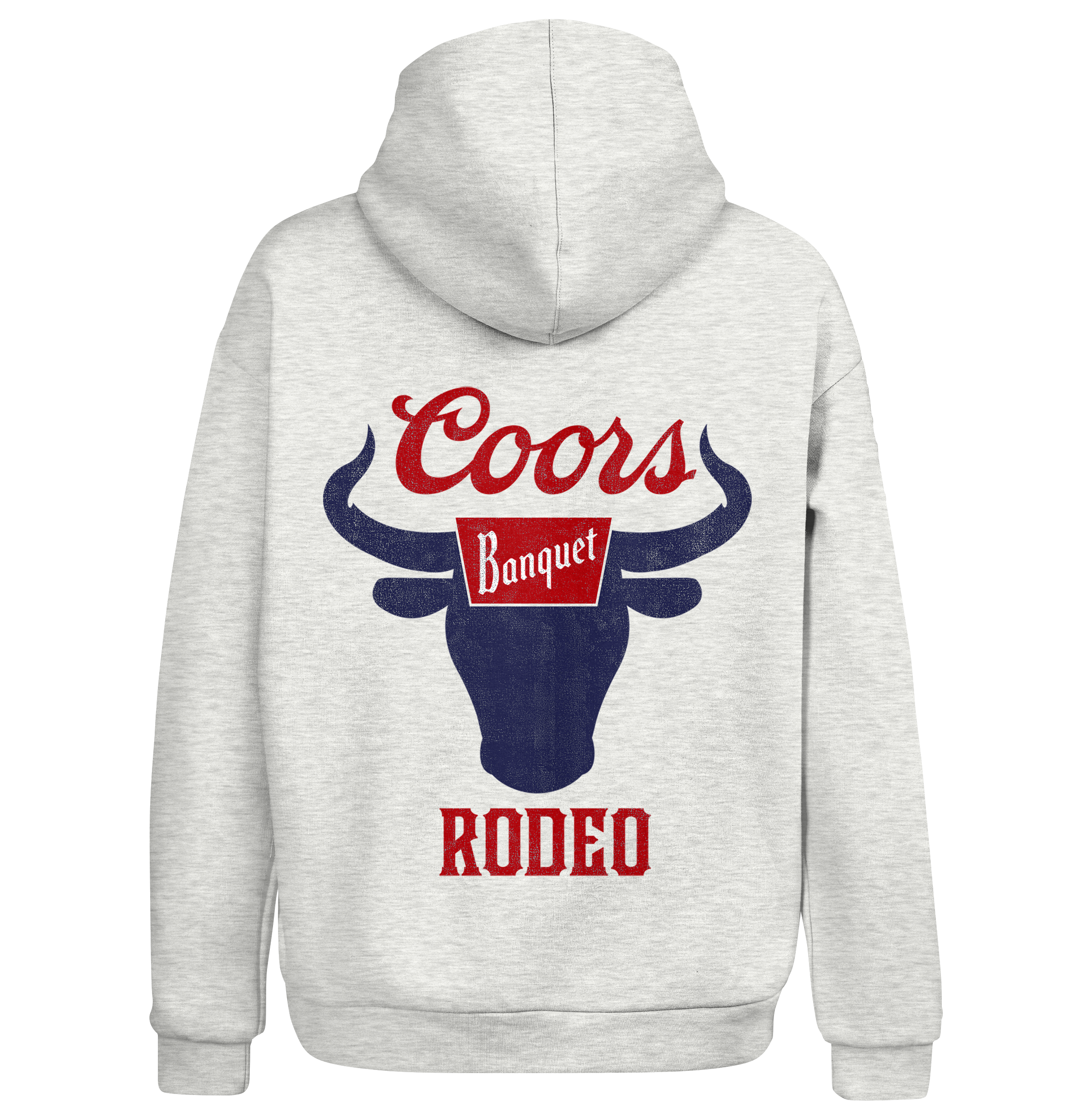 Coors Banquet Rodeo Hooded Sweatshirt - Gray
