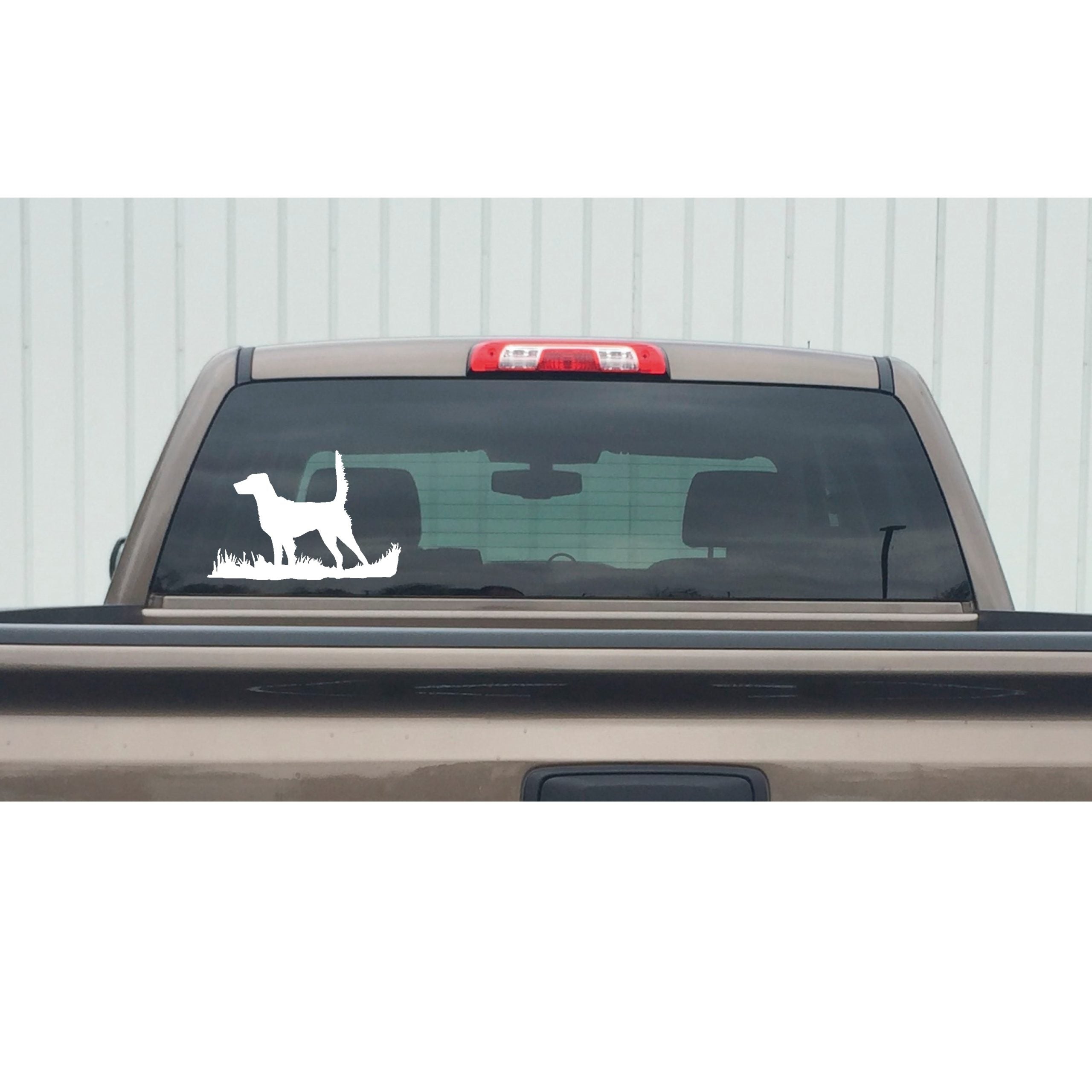 Labrador Window Decal – Labrador Retriever Car Vinyl Sticker 7589