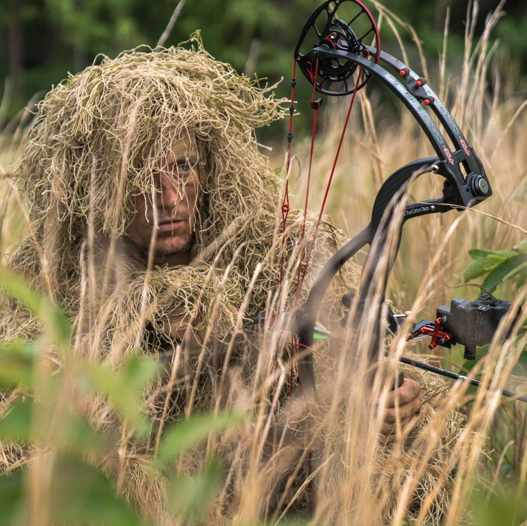 Arcturus Ghost Ghillie Suit | Ultra-Dense Design | Superior Camo Coverage for Hunters, Military, Snipers, Airsoft & Paintball