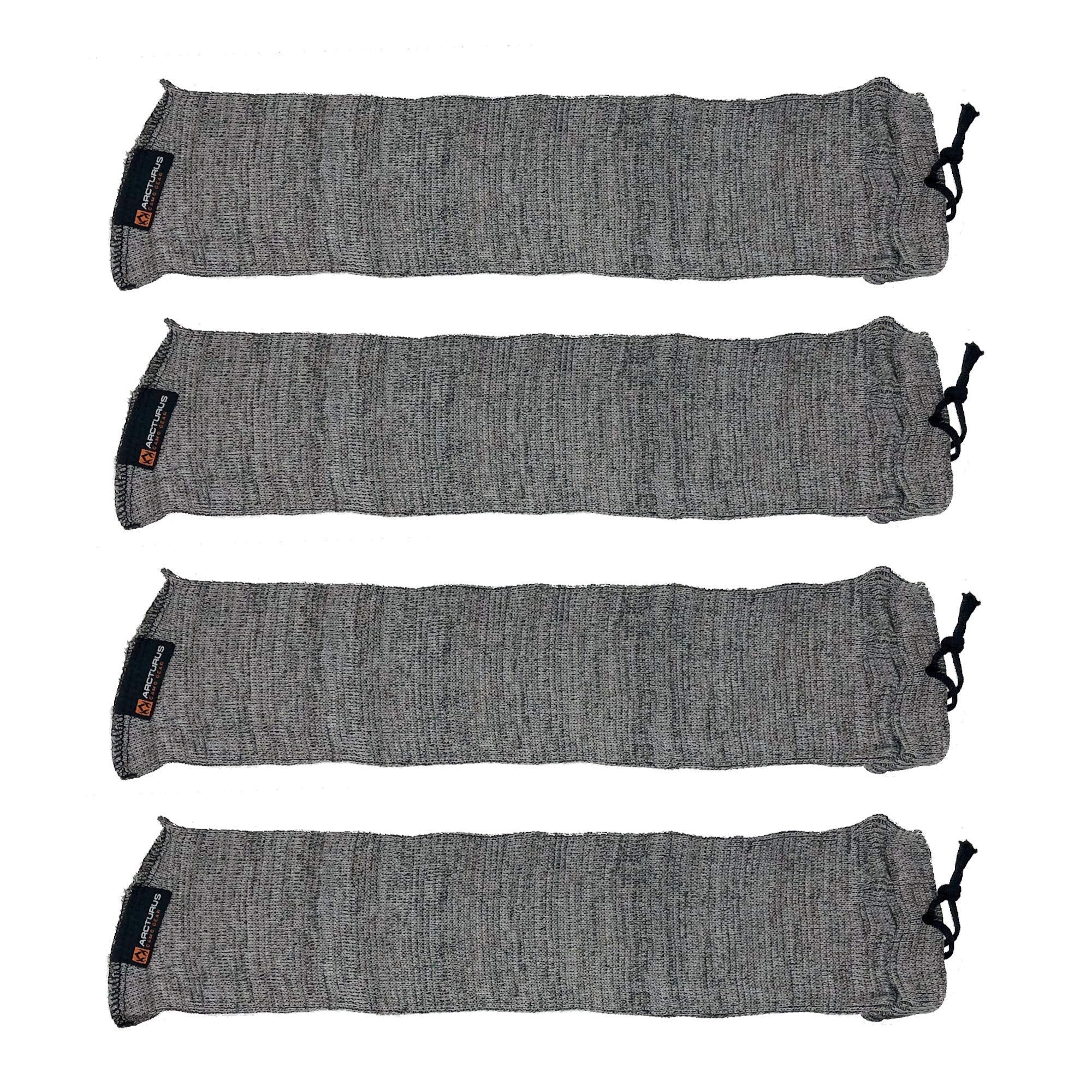 Arcturus Silicone-Treated Handgun Socks - Wide, Flexible Design (3" x 16") Easily Fits Your Pistol or Revolver.