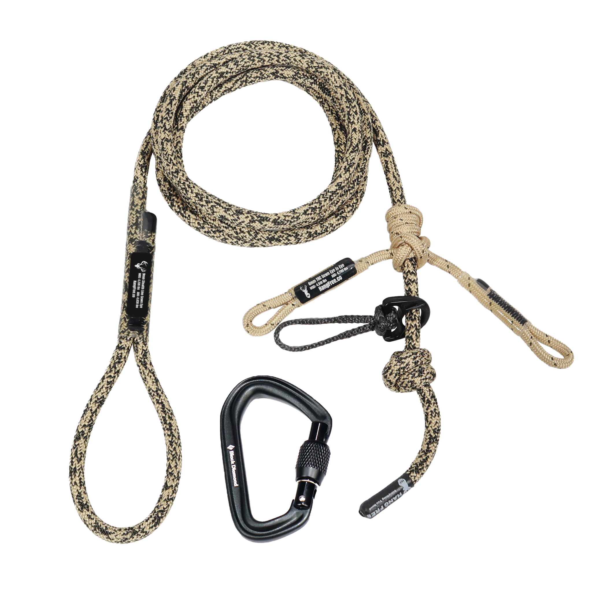9mm Stealth Line Standard Sewn Tether & Lineman's Belts