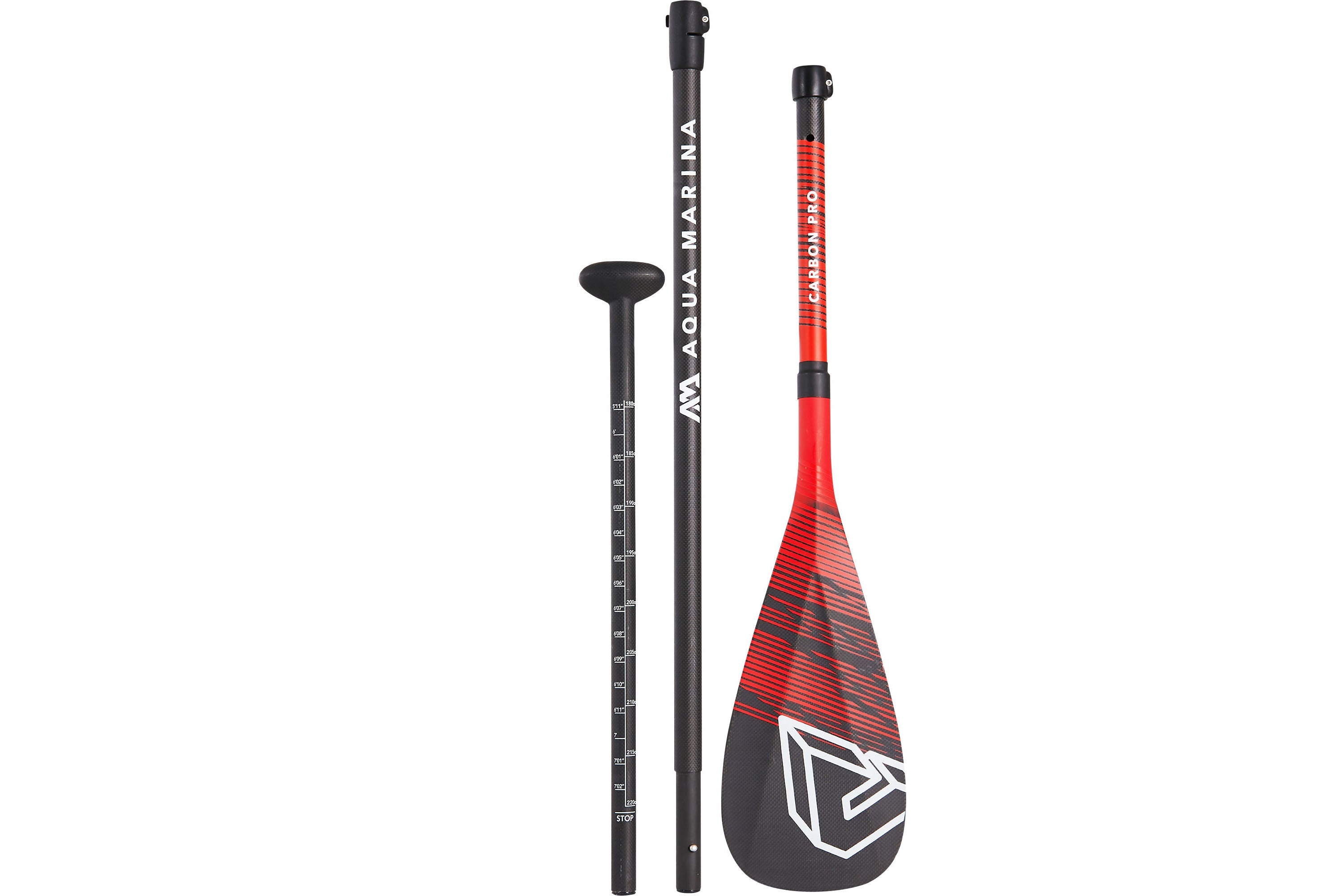 Aqua Marina Carbon Pro Fiberglass SUP Paddle (3-Section)