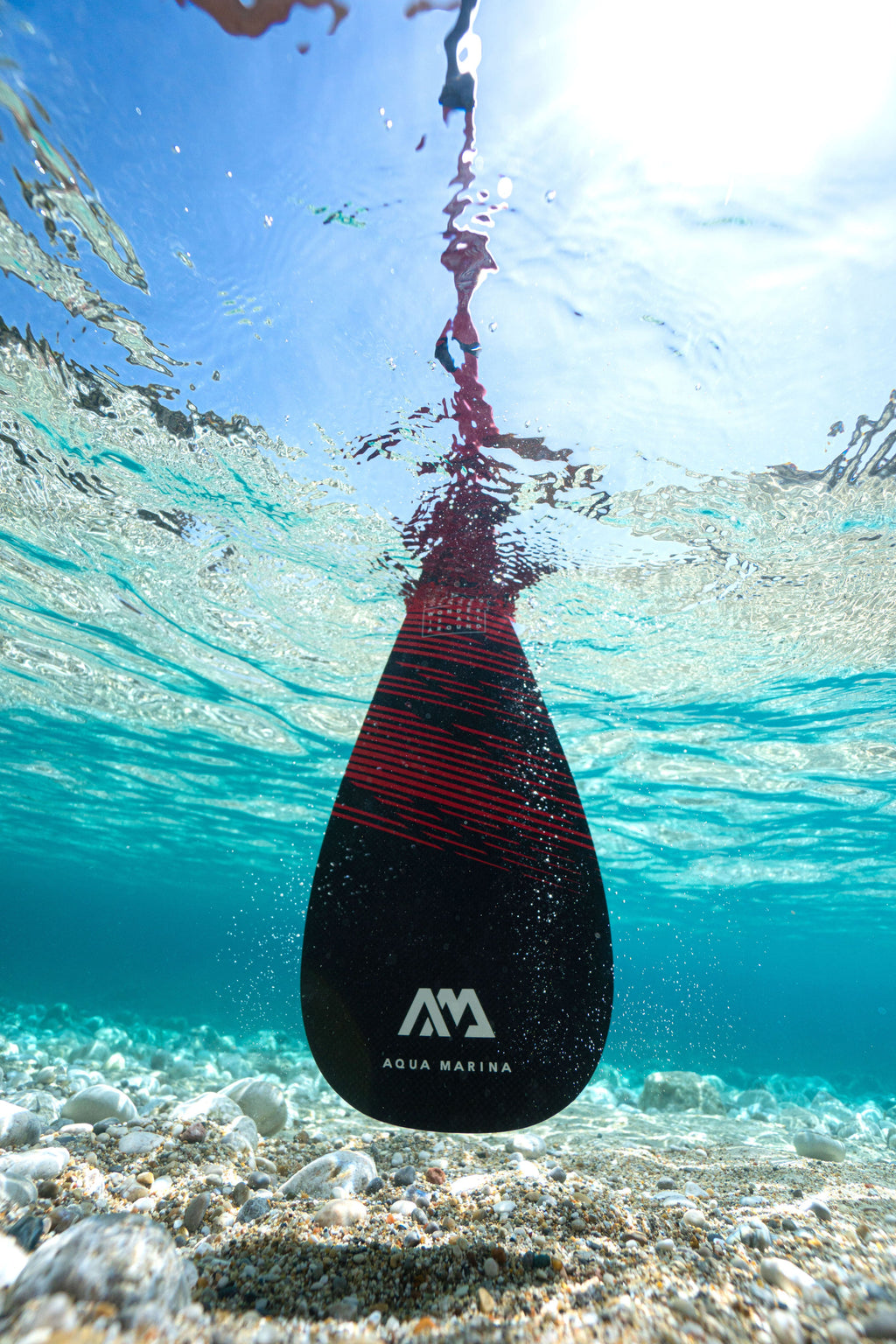 Aqua Marina Carbon Pro Fiberglass SUP Paddle (3-Section)