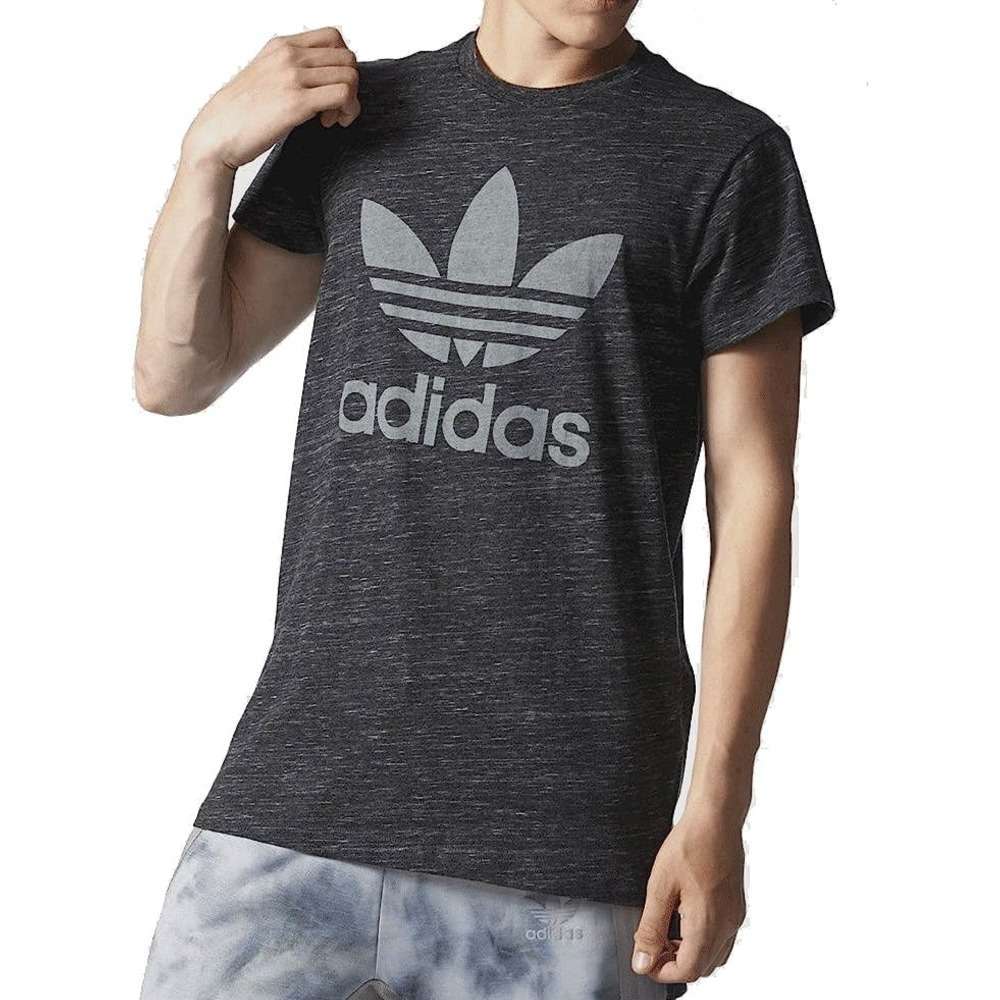 adidas Men Originals Noize Tee - Dark Grey Heather