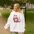 Absolutely Not Possum Valentine’s Sweatshirt: Funny Opossum Meme Heart Sweater