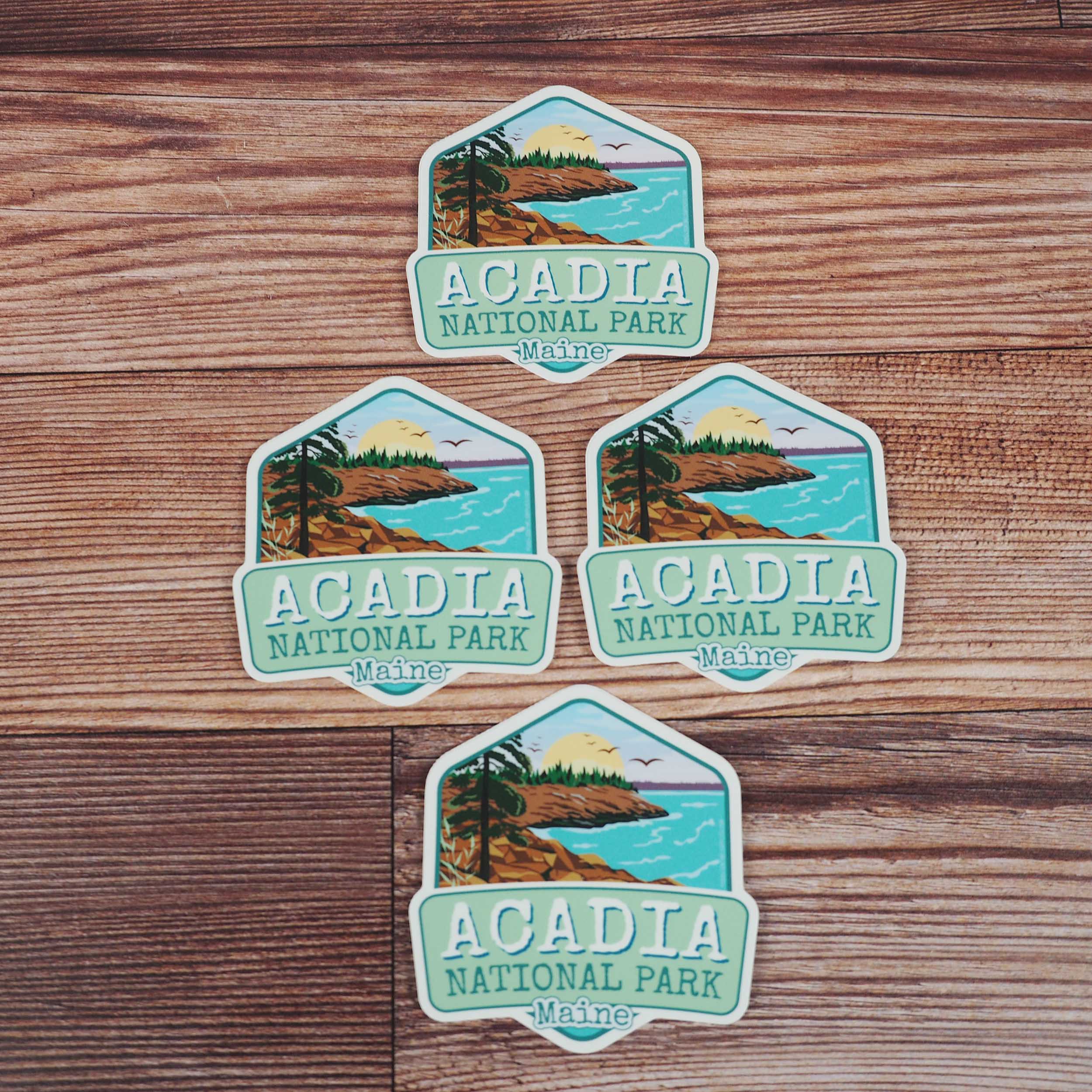 Acadia National Park Maine Sticker