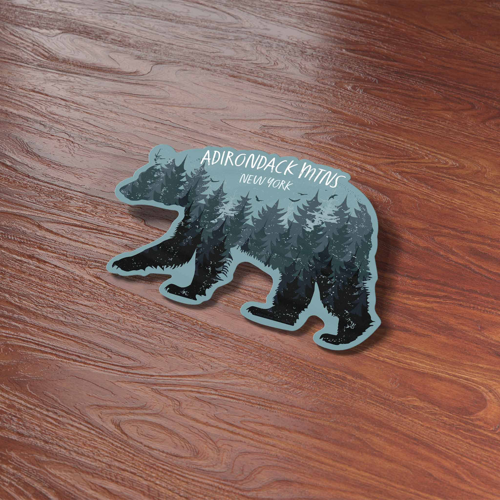 Black Bear Adirondack Mountains New York Sticker