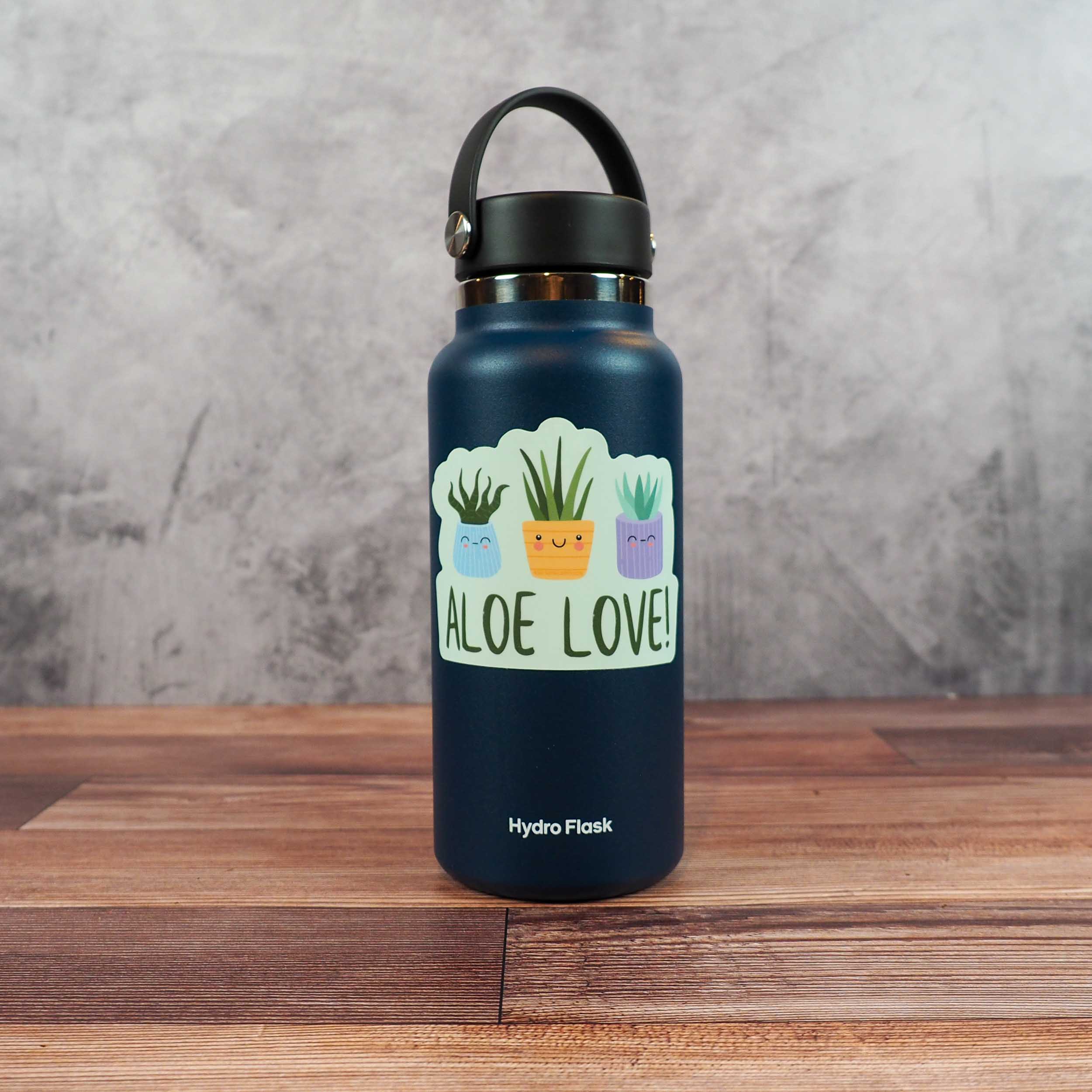 Aloe Love Cute Succulent Sticker