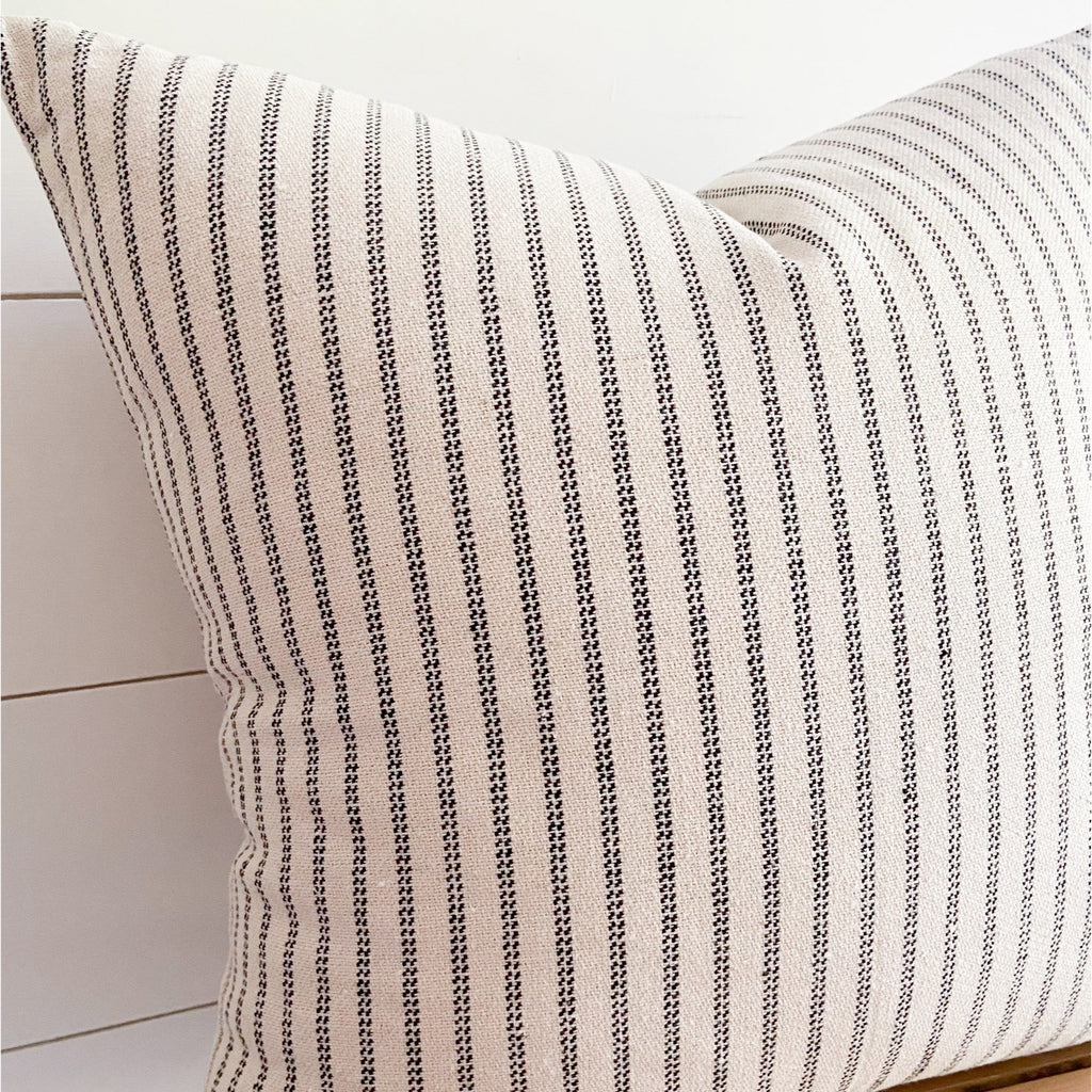 The Amelia woven pillow cover 18x18 inch- High End Textured Fabric