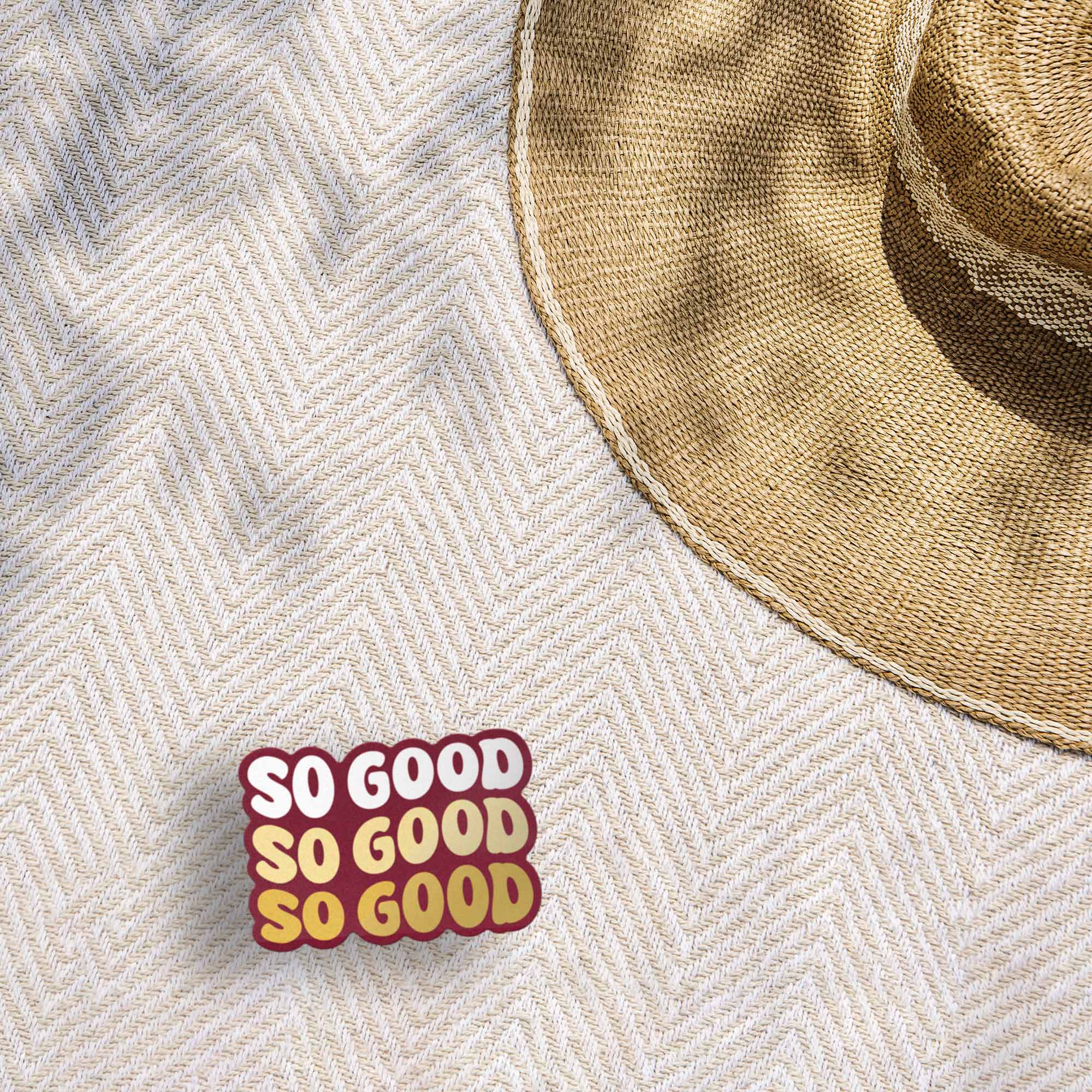 Ames Iowa So Good Sticker - Cute Midwest Decals