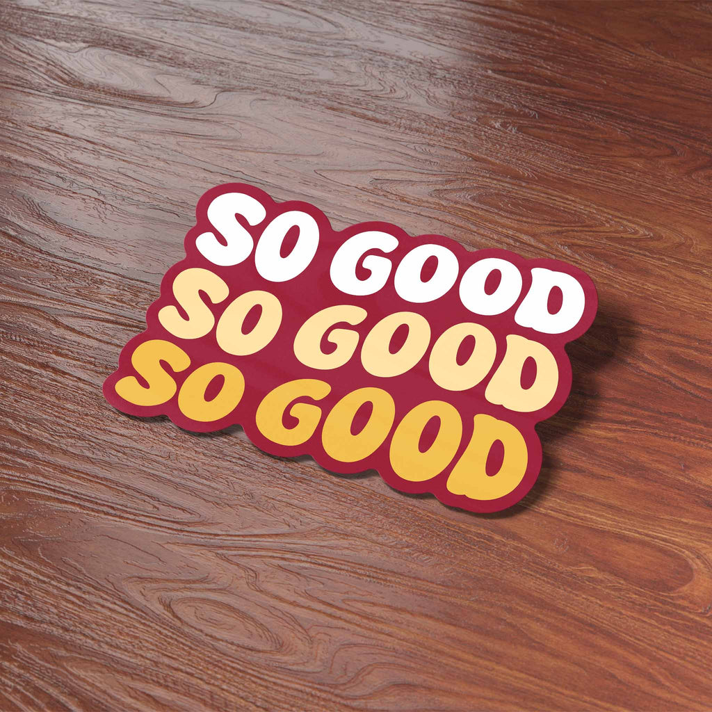 Ames Iowa So Good Sticker - Cute Midwest Decals
