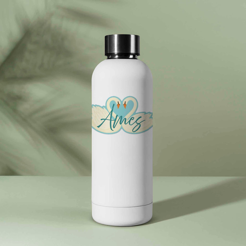 Ames Iowa Swans Sticker - Cute Midwest Decals