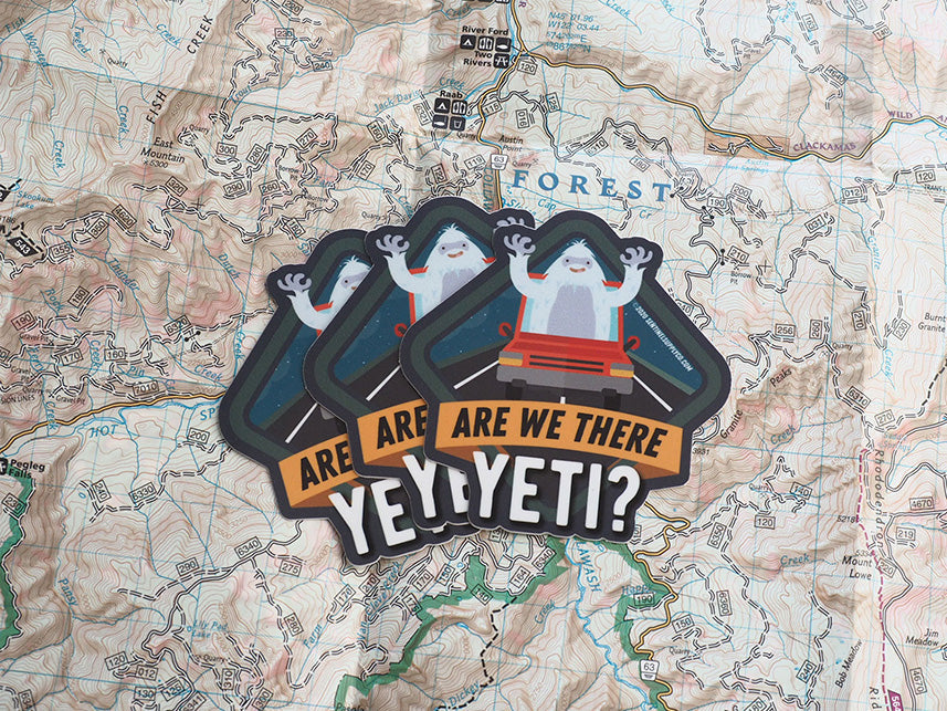 Are We There Yeti? Sticker
