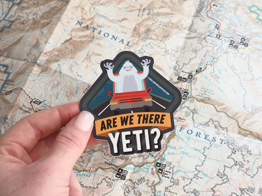 Are We There Yeti? Sticker